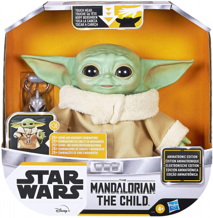 Jocuri si articole copii - Plus Interactiv Star Wars The Child Animatronic Edition aka Baby Yoda 