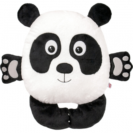 Jocuri si articole copii - Plus Pernă Rotundă Panda 28cm 