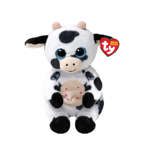 Jocuri si articole copii - PLUS TY 15CM BEANIE BELLIES VACUTA HERDLY