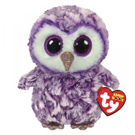 Jucarii de plus - Plus Ty 15cm Boos Bufnița Moonlight 