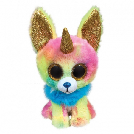 Jucarii de plus - Plus Ty 15cm Boos Câțel Chihuahua Unicorn Yips 