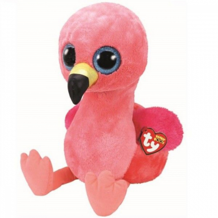 Jucarii de plus - Plus Ty 15cm Boos Gilda Flamingo Roz 