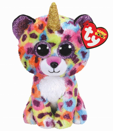 Jucarii de plus - Plus Ty 15cm Boos Giselle Leopard Multicolor 