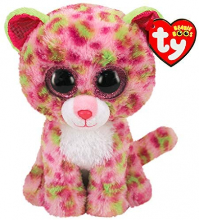 Jucarii de plus - Plus Ty 15cm Boos Leopard Roz 