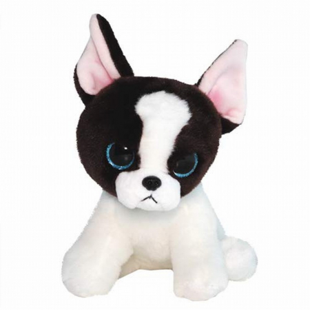 Jucarii de plus - Plus Ty 15cm Boos Portia Terrier Maro cu Alb 