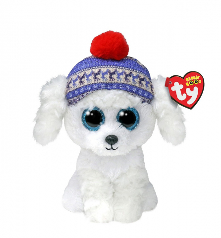 Jocuri si articole copii - PLUS TY 15CM BOOS SLEIGHBELL CATEL ALB
