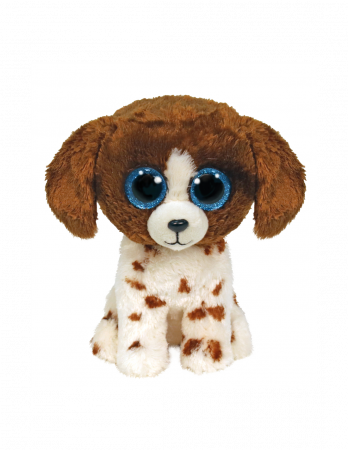 Jucarii de plus - Plus Ty 15cm Câine Maro Alb 