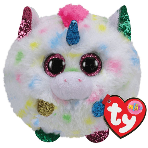 Jucarii Bebelusi - PLUS TY 8CM BEANIE BALLS HARMONIE UNICORNUL