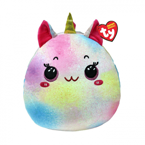 Jocuri si articole copii - PLUS TY SQUISH BEANIES UNICORNUL MAISIE 22CM