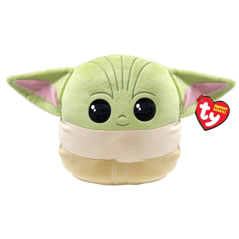 Jucarii Bebelusi - PLUS TY SQUISHY BEANIES STAR WARS GROGU 22CM