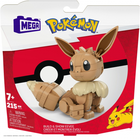 Seturi  de constructie - Pokemon Mega Construx - Set de Construcție Eevee 