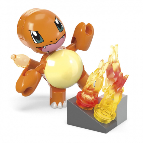 POKEMON MEGA SET DE CONSTRUCTIE ROATA DE FOC A LUI CHARMANDER [3]