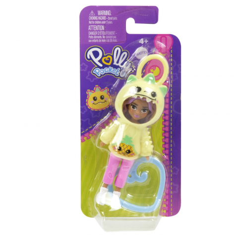POLLY POCKET PAPUSA CU CLIPS SI HANORAC CU GLUGA [10]