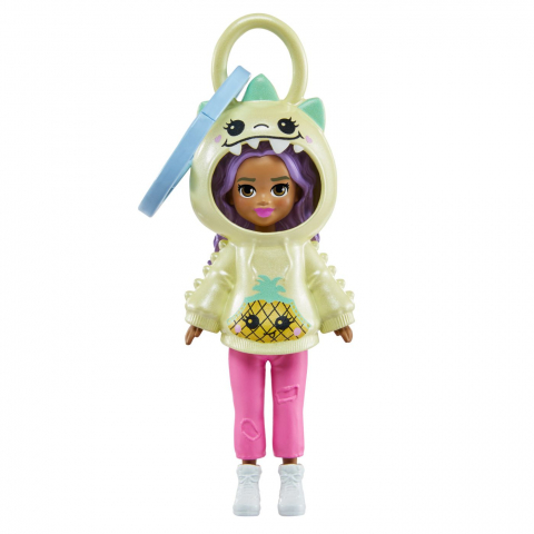 POLLY POCKET PAPUSA CU CLIPS SI HANORAC CU GLUGA [4]