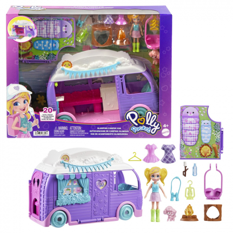 POLLY POCKET RULOTA GLAMPING [1]
