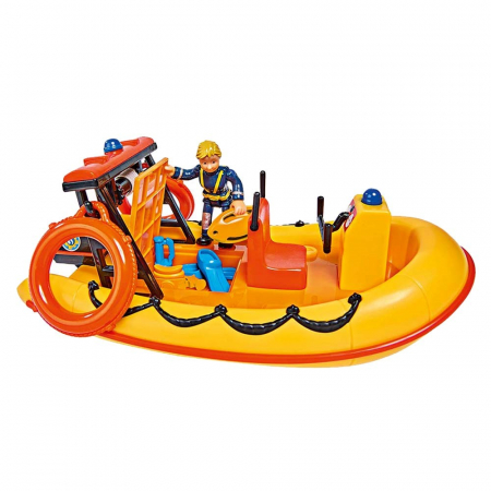 Pompierul Sam Barca Neptun cu Figurină și Accesorii  [3]