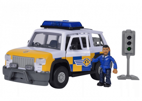 POMPIERUL SAM MASINA DE POLITIE CU FIGURINA MALCOM [1]