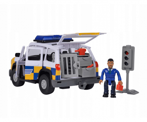 POMPIERUL SAM MASINA DE POLITIE CU FIGURINA MALCOM [3]