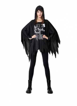 Articole Halloween - Poncho cu gluga Halloween