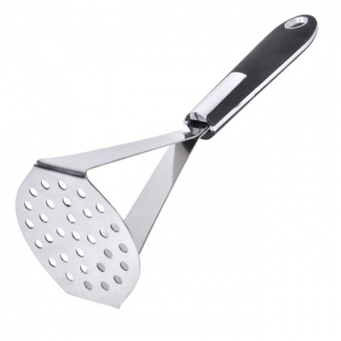 Articole Bucatarie - Spatula cu perforatii pentru piure din inox,26 cm