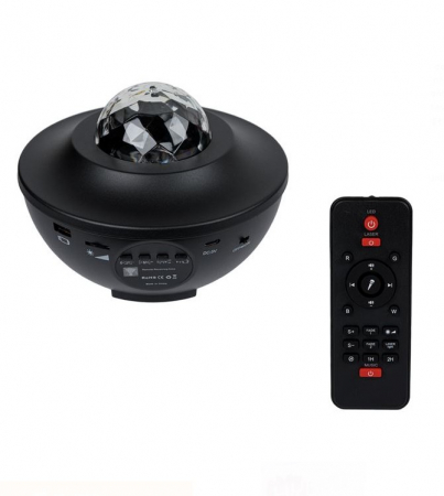Decoratiuni - Proiector cu leduri si telecomanda pentru camera