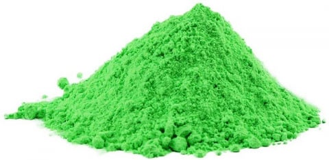 Articole pentru Petrecere - Pudra neon uv Holi din ingrediente naturale, verde uv, 100 grame