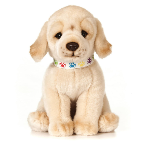 Jucarii - Pui de cățeluș Labrador Gigant de pluș 24 cm – Living Nature