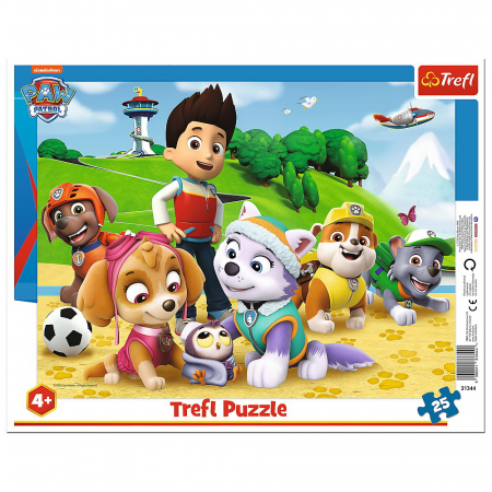 Puzzle 25 Plansa Patrula Cățelușilor  [1]