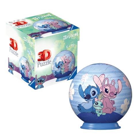 PUZZLE 3D GLOB DISNEY STITCH [4]
