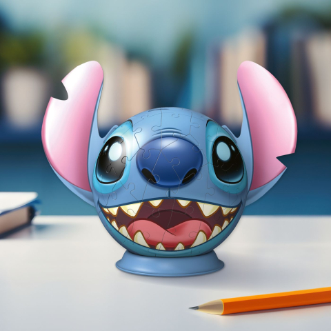 PUZZLE 3D GLOB DISNEY STITCH CU URECHI [3]
