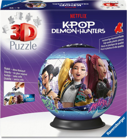 Puzzle - PUZZLE 3D GLOB K POP VANATORI DE DEMONI