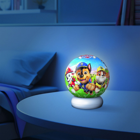 PUZZLE 3D GLOB PATRULA CATELUSILOR CU LED [3]