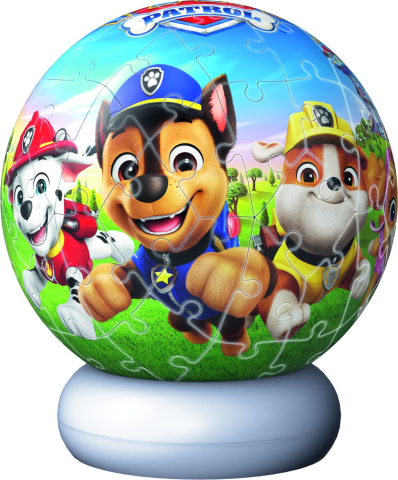 PUZZLE 3D GLOB PATRULA CATELUSILOR CU LED [1]