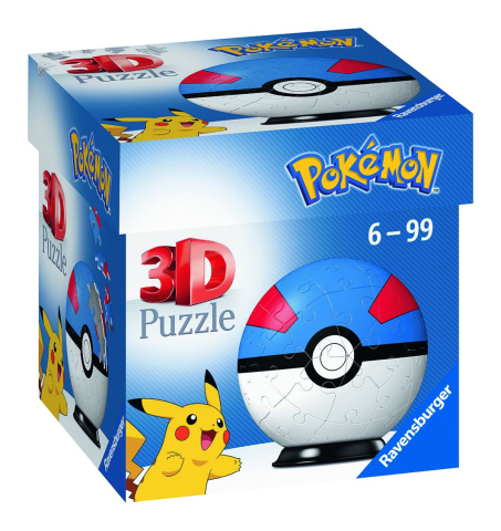 Puzzle personaje - PUZZLE 3D GLOB POKEMON