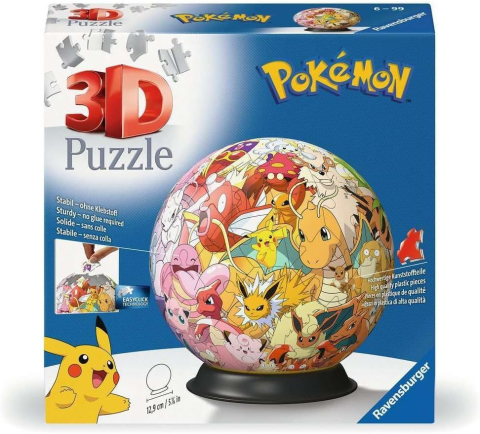 Puzzle - PUZZLE 3D GLOB POKEMON