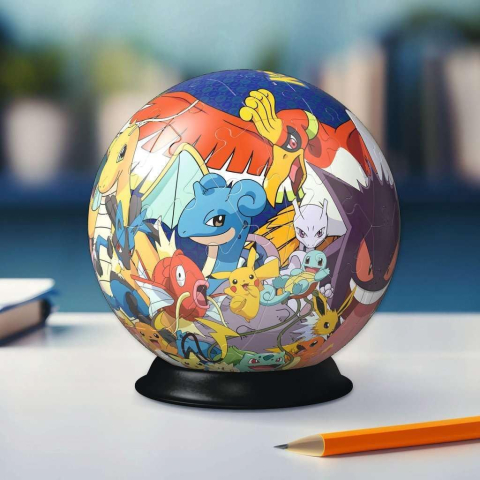 PUZZLE 3D GLOB POKEMON 73 PIESE [4]