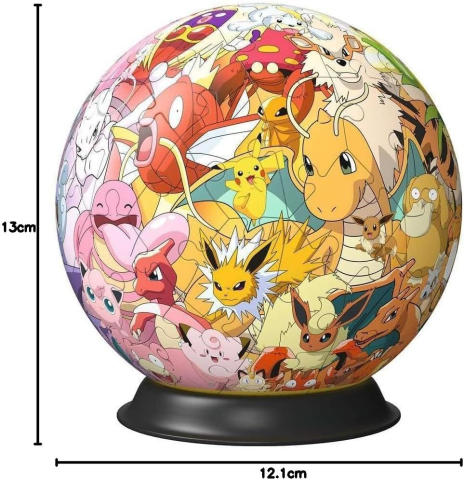 PUZZLE 3D GLOB POKEMON [4]