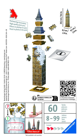 PUZZLE 3D MINI BIG BEN [3]