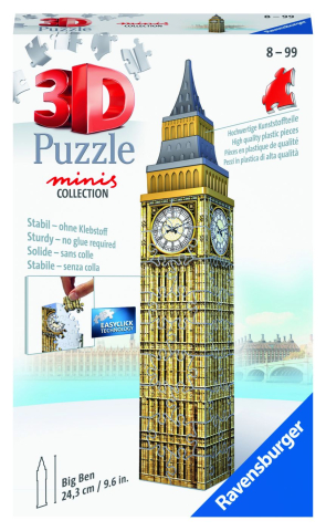 Puzzle personaje - PUZZLE 3D MINI BIG BEN