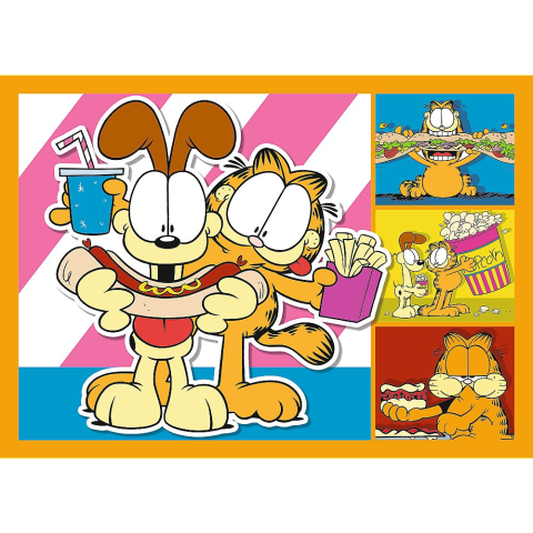 PUZZLE 4IN1 LUI GARFIELD II PLACE LASAGNA [3]