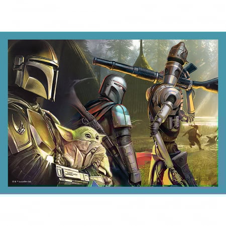 Puzzle 4in1 Mandalorian și Lumea Lui [3]