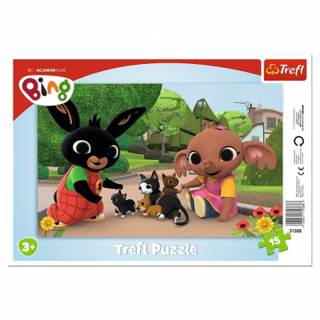 Puzzle copii 3-6 ani - Bing Animalutele Puzzle Plansa