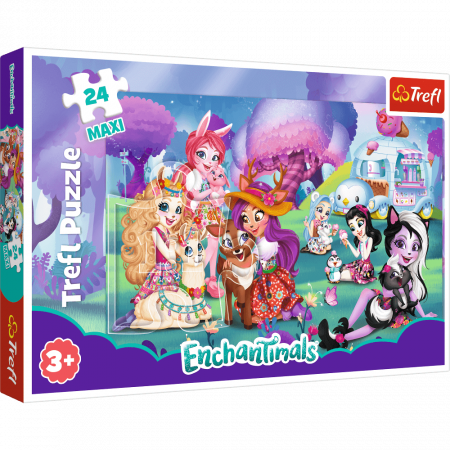 Jocuri si articole copii - Enchantimals Puzzle Vesel