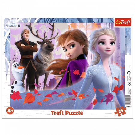 Jocuri si articole copii - Aventuri în Frozen Puzzle
