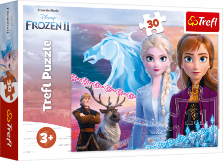 Puzzle copii 3-6 ani - Frozen2 Curajul Surorilor Puzzle