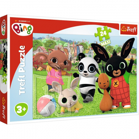 Jocuri si articole copii - Maxi Puzzle Bing Animalute