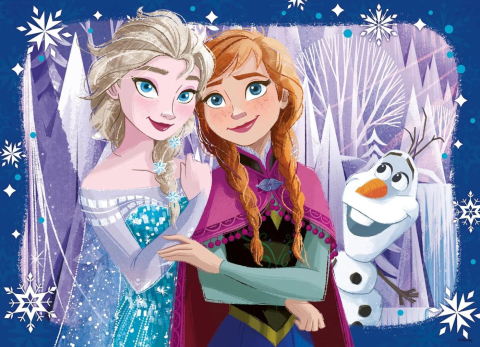 PUZZLE DISNEY FROZEN 4X100 [3]