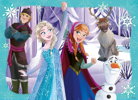 PUZZLE DISNEY FROZEN 4X100 [4]