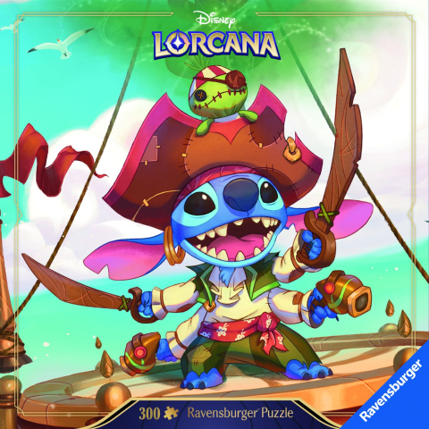 PUZZLE DISNEY LORCANA STITCH PIRATUL EXTRATERESTRU 300 [3]