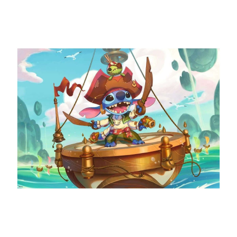PUZZLE DISNEY LORCANA STITCH PIRATUL EXTRATERESTRU 300 [1]